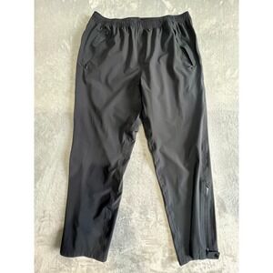 Duluth Trading Flexpedition Pull On Pants Men XL Black Stretch Travel Jogger Zip
